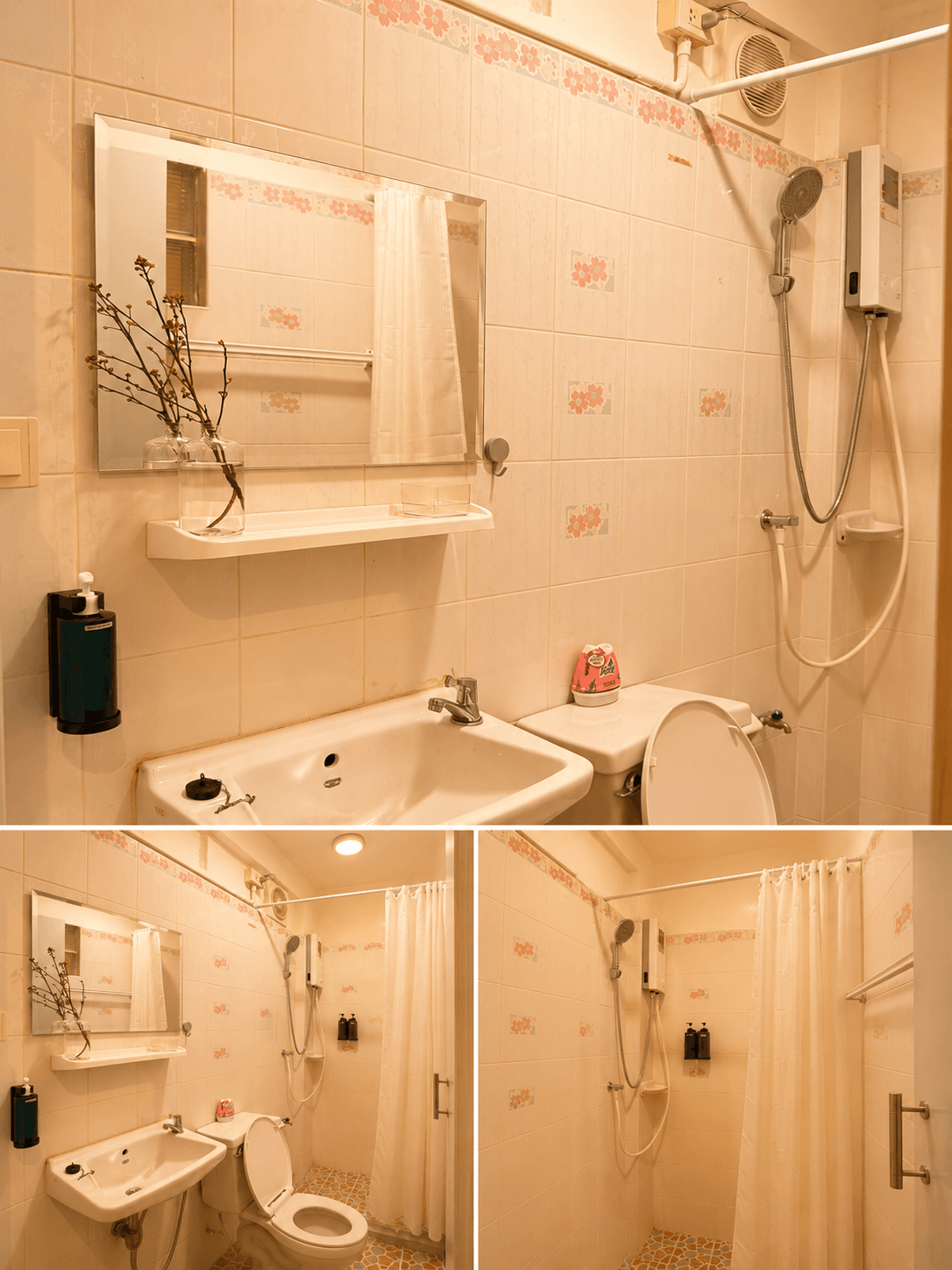 Modern bathroom at SANN Stay Hatyai private 4-bedroom house in Hat Yai